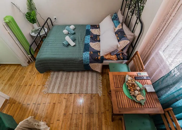 Green Boho Apartment